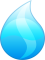 gota de agua icono agua